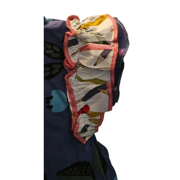 Matilda Jane Tunic/Dress – Size 0–3 Months – Multicolored Floral Pencil Ruffles - Picture 5 of 8